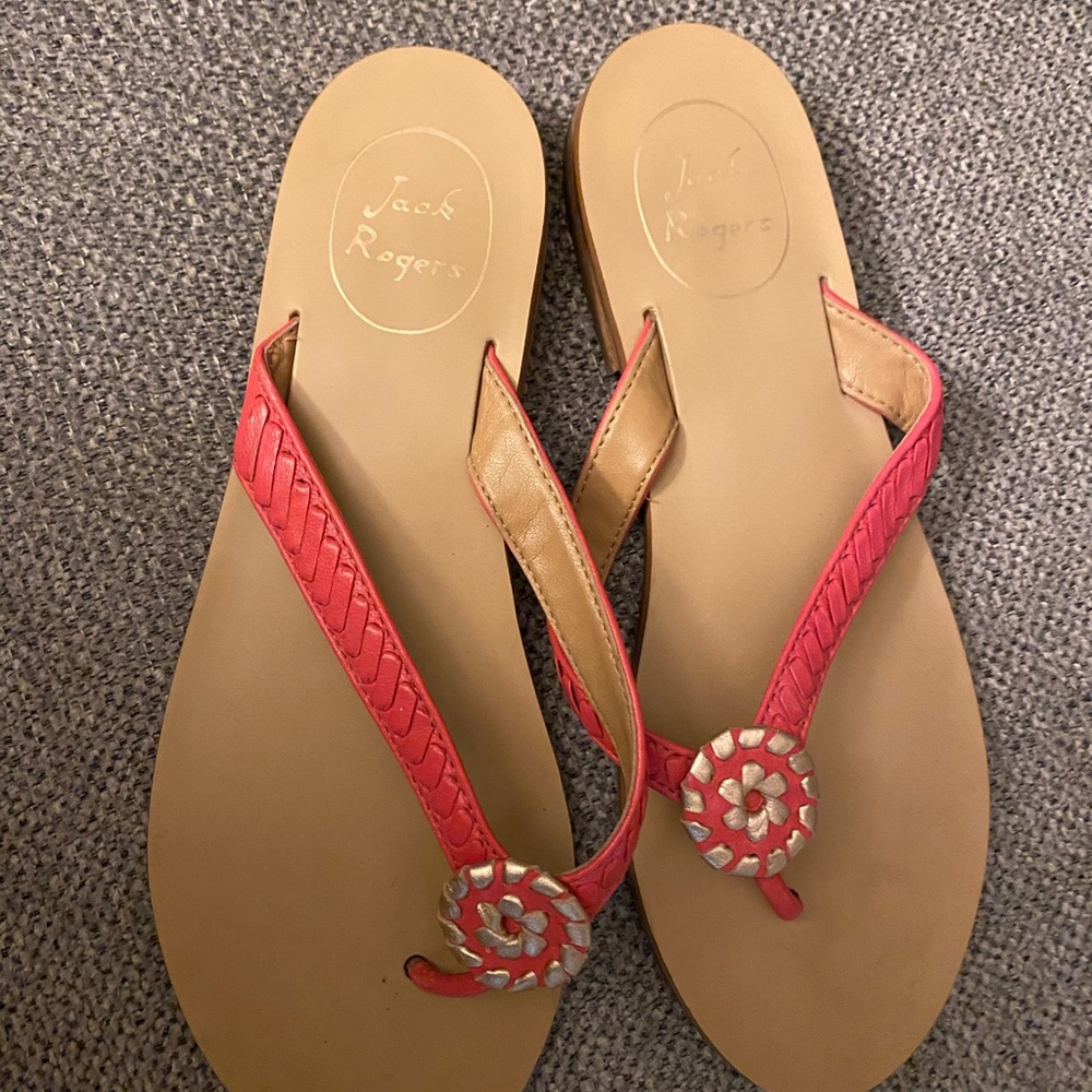 Jack Rogers flip flops